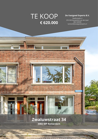 Brochure preview - Zwaluwstraat 34, 3082 MP ROTTERDAM (1)