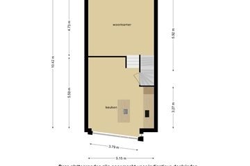 Floor plan - Maria Cherubinastraat 25, 4817 KZ Breda 