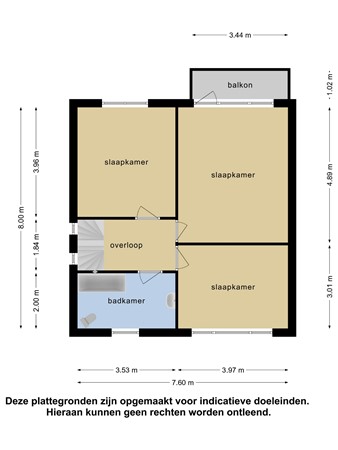 Plattegrond - Ambachtenlaan 4, 4813 HB Breda - 128323197_ambachtenlaan_4_1e_verdieping_1e_verdieping_20220923_e6b4c4.jpg