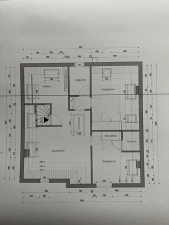 Floor plan - Haagweg, 4813 XG Breda 