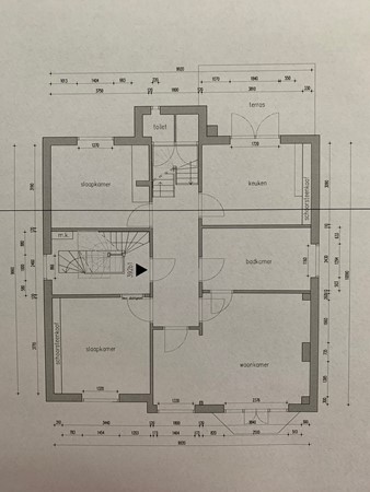 Floor plan - Haagweg 392B1, 4813 XG Breda 