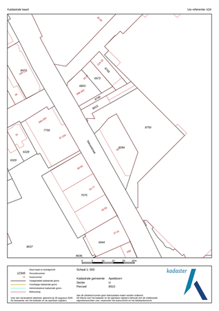 Brochure preview - Kadastrale kaart Nieuwstraat 32 B, 7311 HZ Apeldoorn.pdf