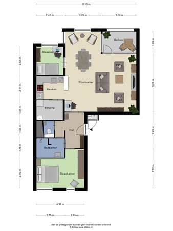 Floorplan - Kosterhof 29, 5582 HX Waalre