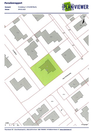 Floorplan - Cruijsberg 7, 5731 CW Mierlo