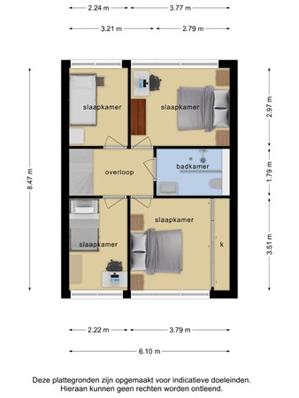 Floorplan - Poorterstraat 10, 5663 CH Geldrop