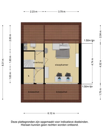 Floorplan - Poorterstraat 10, 5663 CH Geldrop