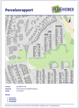 Floorplan - Poorterstraat 10, 5663 CH Geldrop