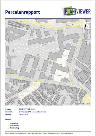 Floorplan - Lichtstraat 572, 5611 XK Eindhoven