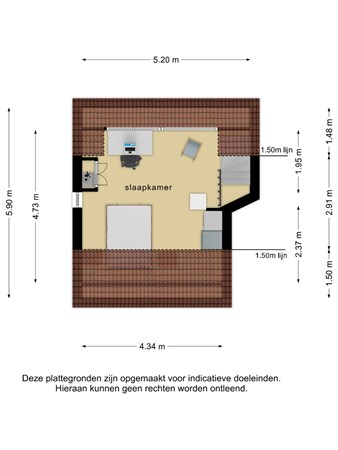 Floorplan - Houtse Parallelweg 93, 5706 AD Helmond