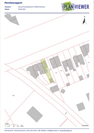 Floorplan - Houtse Parallelweg 93, 5706 AD Helmond