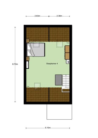 Floorplan - Hertshooi 16, 5731 TH Mierlo