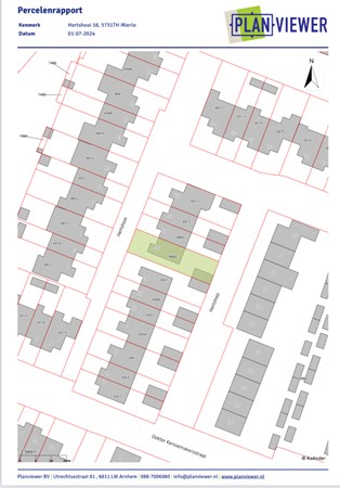 Floorplan - Hertshooi 16, 5731 TH Mierlo