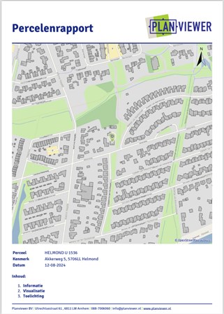 Floorplan - Akkerweg 5, 5706 LL Helmond