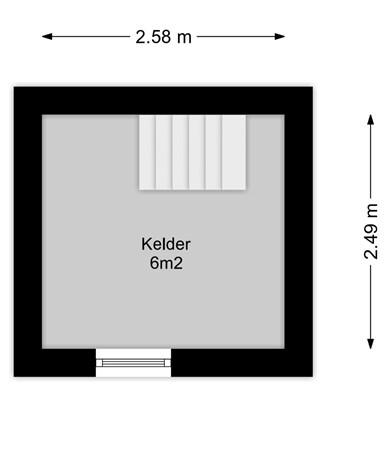 Floorplan - Eksterlaan 8, 5731 XV Mierlo