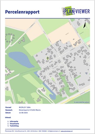 Floorplan - Eksterlaan 8, 5731 XV Mierlo