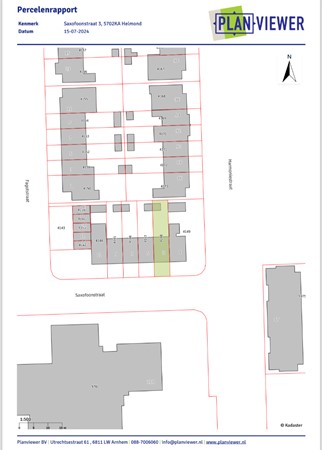 Floorplan - Saxofoonstraat 3, 5702 KA Helmond