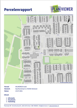 Floorplan - Saxofoonstraat 3, 5702 KA Helmond