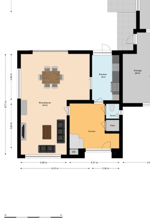 Floorplan - Dorenbos 14, 5731 EA Mierlo