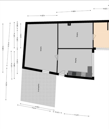 Floorplan - Brugstraat 14, 5731 HH Mierlo