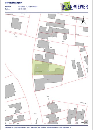 Floorplan - Brugstraat 14, 5731 HH Mierlo