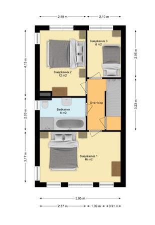 Floorplan - Lorreman 10, 5706 KP Helmond