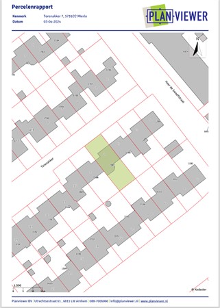 Floorplan - Torenakker 7, 5731 CC Mierlo