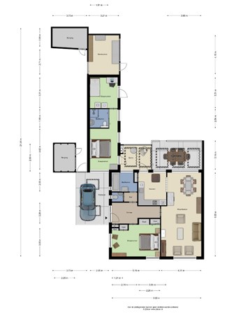 Floorplan - Heer van Rodestraat 94, 5731 VX Mierlo