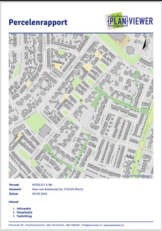 Floorplan - Heer van Rodestraat 94, 5731 VX Mierlo