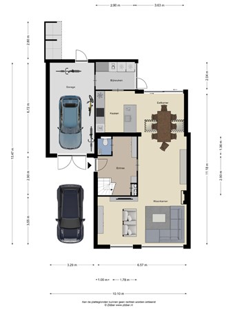 Floorplan - Heer Dickbierweg 24, 5731 CM Mierlo