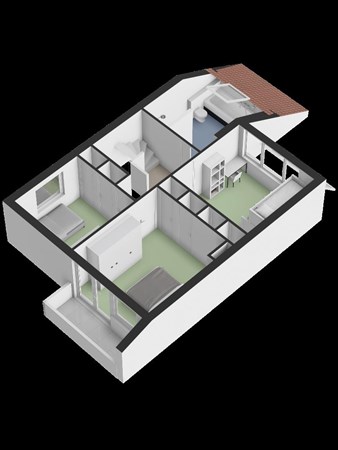 Floorplan - Heer Dickbierweg 24, 5731 CM Mierlo