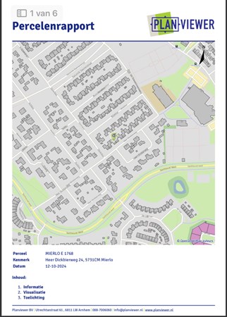 Floorplan - Heer Dickbierweg 24, 5731 CM Mierlo