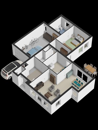 Floorplan - Koren 12, 5731 LC Mierlo