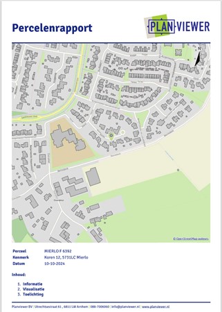 Floorplan - Koren 12, 5731 LC Mierlo