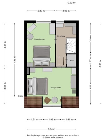 Floorplan - Marktstraat 85, 5731 HV Mierlo