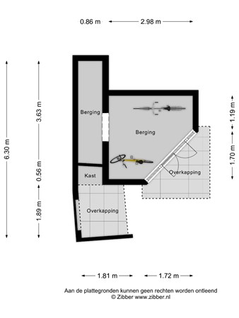 Floorplan - Constantijnstraat 11, 5731 EV Mierlo