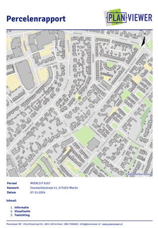 Floorplan - Constantijnstraat 11, 5731 EV Mierlo