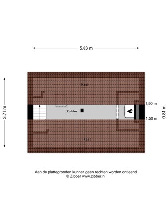 Floorplan - Wilhelminastraat 2, 5731 EP Mierlo