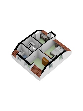 Floorplan - Wilhelminastraat 2, 5731 EP Mierlo