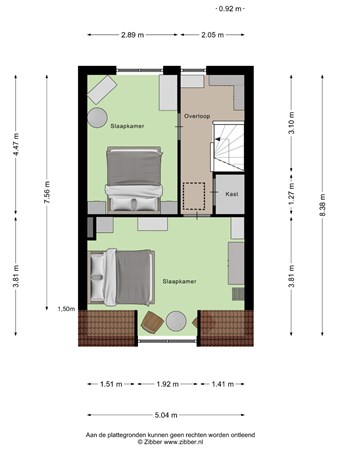 Floorplan - Marktstraat 85, 5731 HV Mierlo