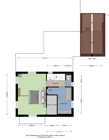 Floorplan - Hekelstraat 3, 5731 JD Mierlo