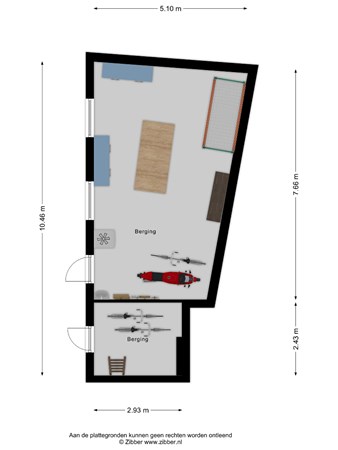 Floorplan - Hekelstraat 3, 5731 JD Mierlo