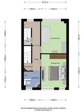 Floorplan - Nemerlaerhof 166, 5709 NM Helmond