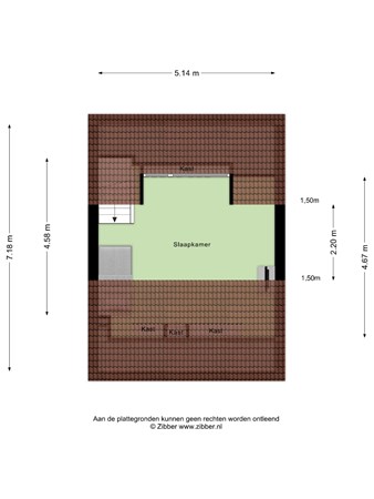 Floorplan - Nemerlaerhof 166, 5709 NM Helmond