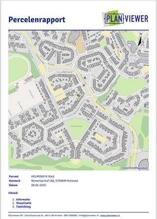 Floorplan - Nemerlaerhof 166, 5709 NM Helmond