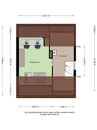 Floorplan - Langenakker 57, 5731 JZ Mierlo