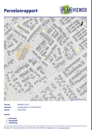 Floorplan - Langenakker 57, 5731 JZ Mierlo