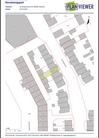 Floorplan - Ter Borghstraat 129, 5666 RC Geldrop