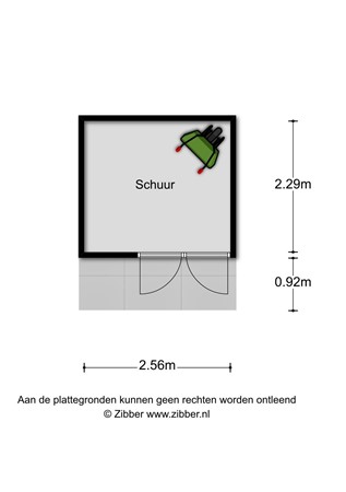 Floorplan - Kanunnik Daemenstraat 19, 5731 CR Mierlo