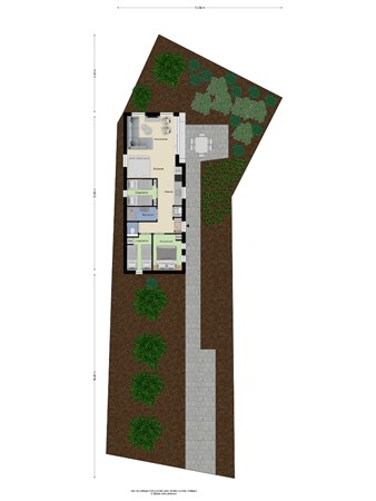 Floorplan - Patrijslaan 4, 5731 XN Mierlo