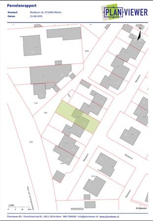 Floorplan - Meidoorn 16, 5731 WH Mierlo